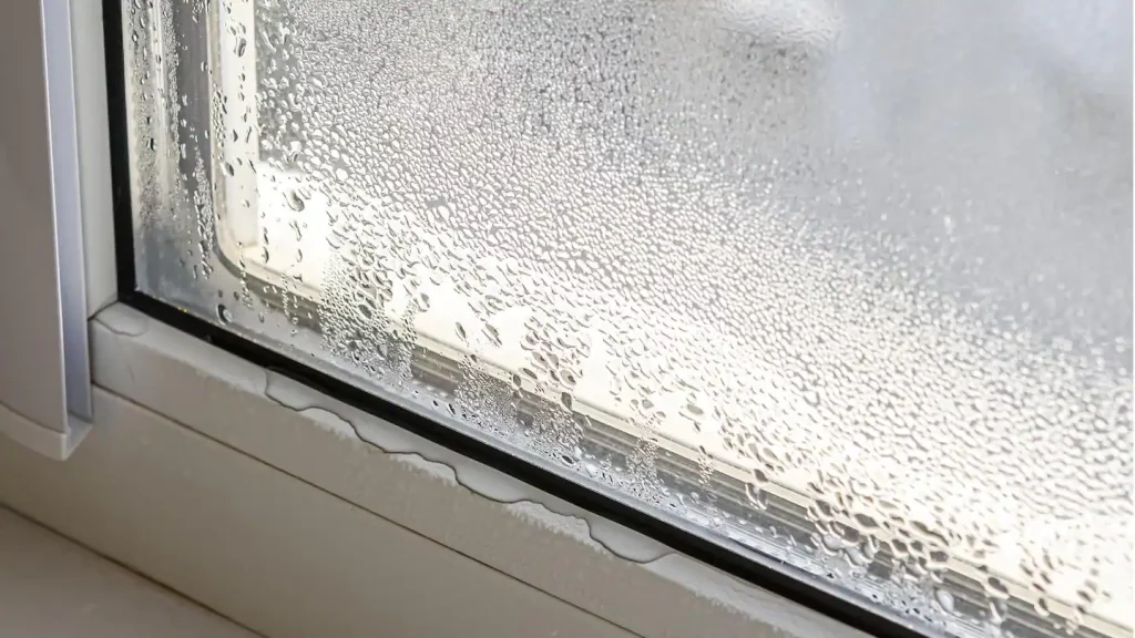 Drops-condensate-black-mold-window